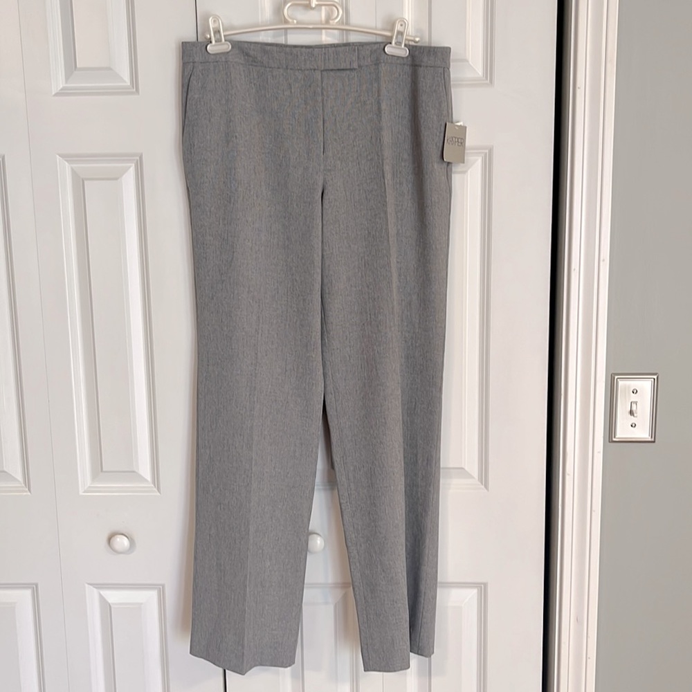 NWT Grey Kasper Size 12 Pleated Dress Pants
